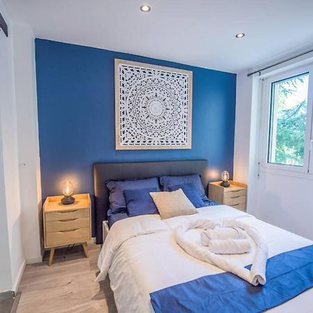 4 Couchages Climatise Direct Plage Wifi Parking Antibes Luaran gambar